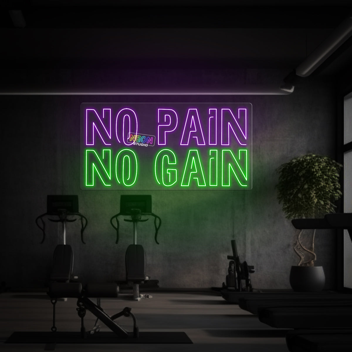 NO PAIN, NO GAIN!