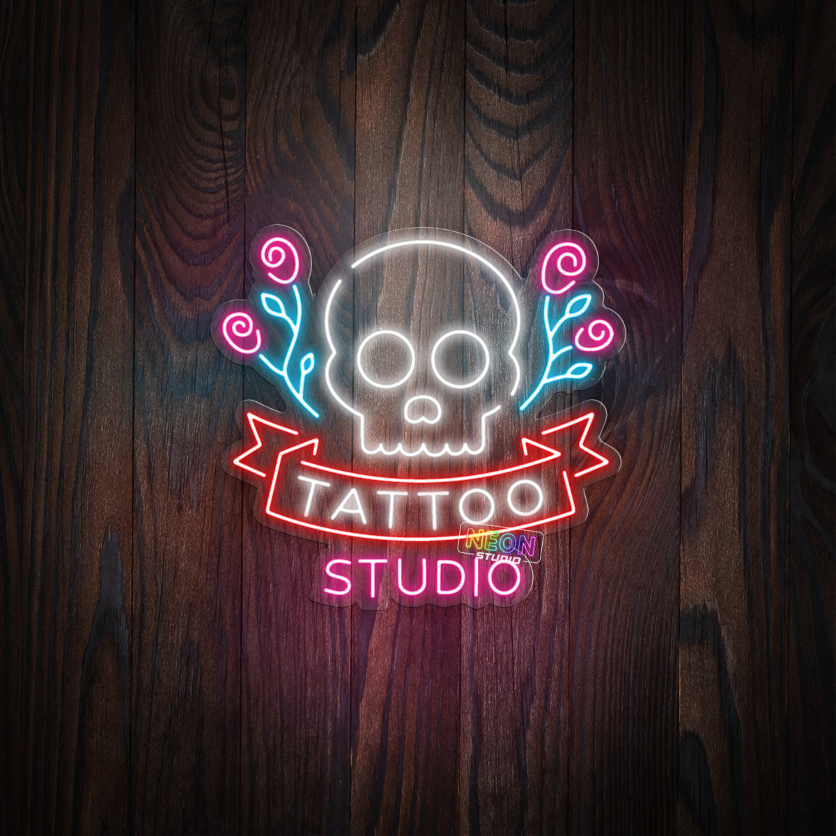 Skull & Flower Tattoo Studio